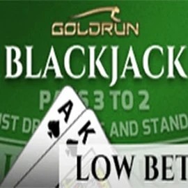 Blackjack Low Bets slot logo by Holland Power Gaming at Robocat Casino