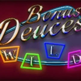 Bonus Deuces Wild (RTG) slot logo by RTG (Reel Time Gaming) at Robocat Casino