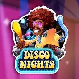 Disco Nights logo – Bingo by Red Rake Gaming at Robocat Casino