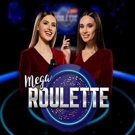 Mega Roulette casino game by Pragmatic Play – featured logo at Robocat Casino
