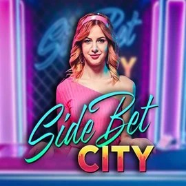 Side Bet City online game logo by Evolution on robocats.at
