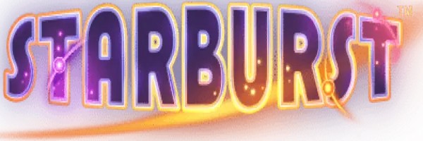 Starburst online game logo by NetEnt on robocats.at
