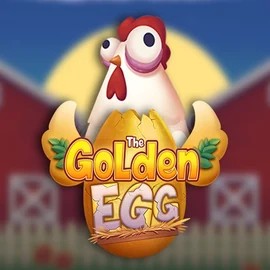 The Golden Egg logo by Spinmatic Robocat Casino