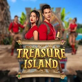 Treasure Island casino game by Pragmatic Play – featured logo at Robocat Casino